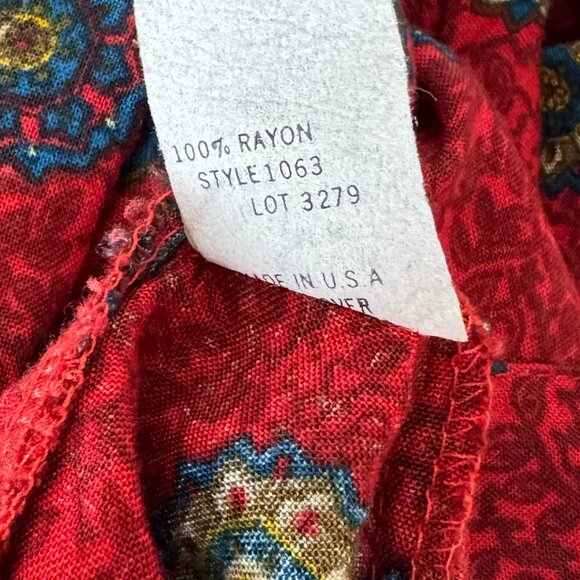 Vintage Sag Harbor Women's Paisley Medallion Pants - Picture 6 of 11